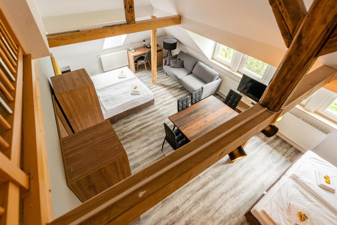 Elbpension & Ferienwohnung Saechsische Schweiz ピルナ エクステリア 写真