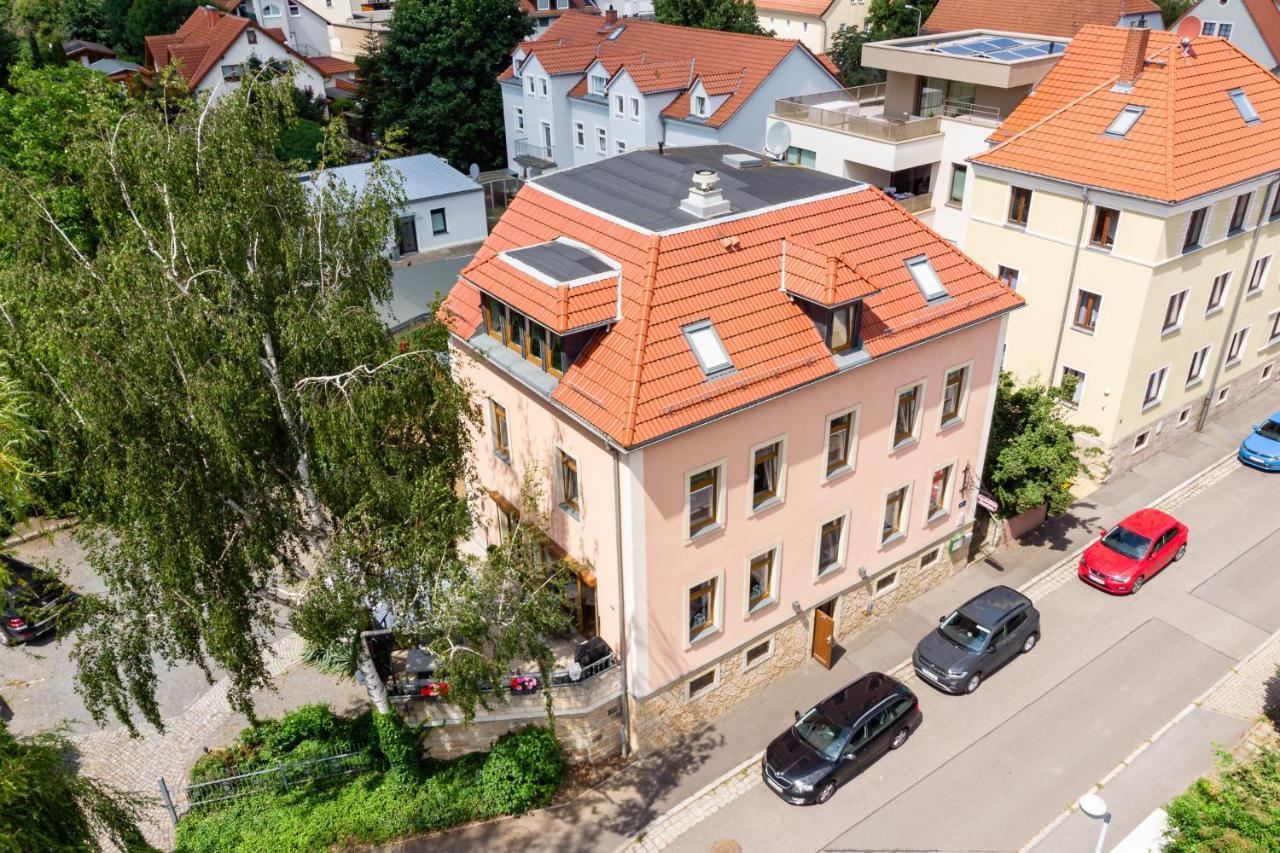 Elbpension & Ferienwohnung Saechsische Schweiz ピルナ エクステリア 写真