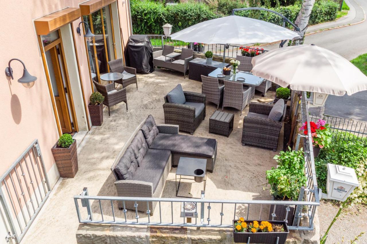 Elbpension & Ferienwohnung Saechsische Schweiz ピルナ エクステリア 写真