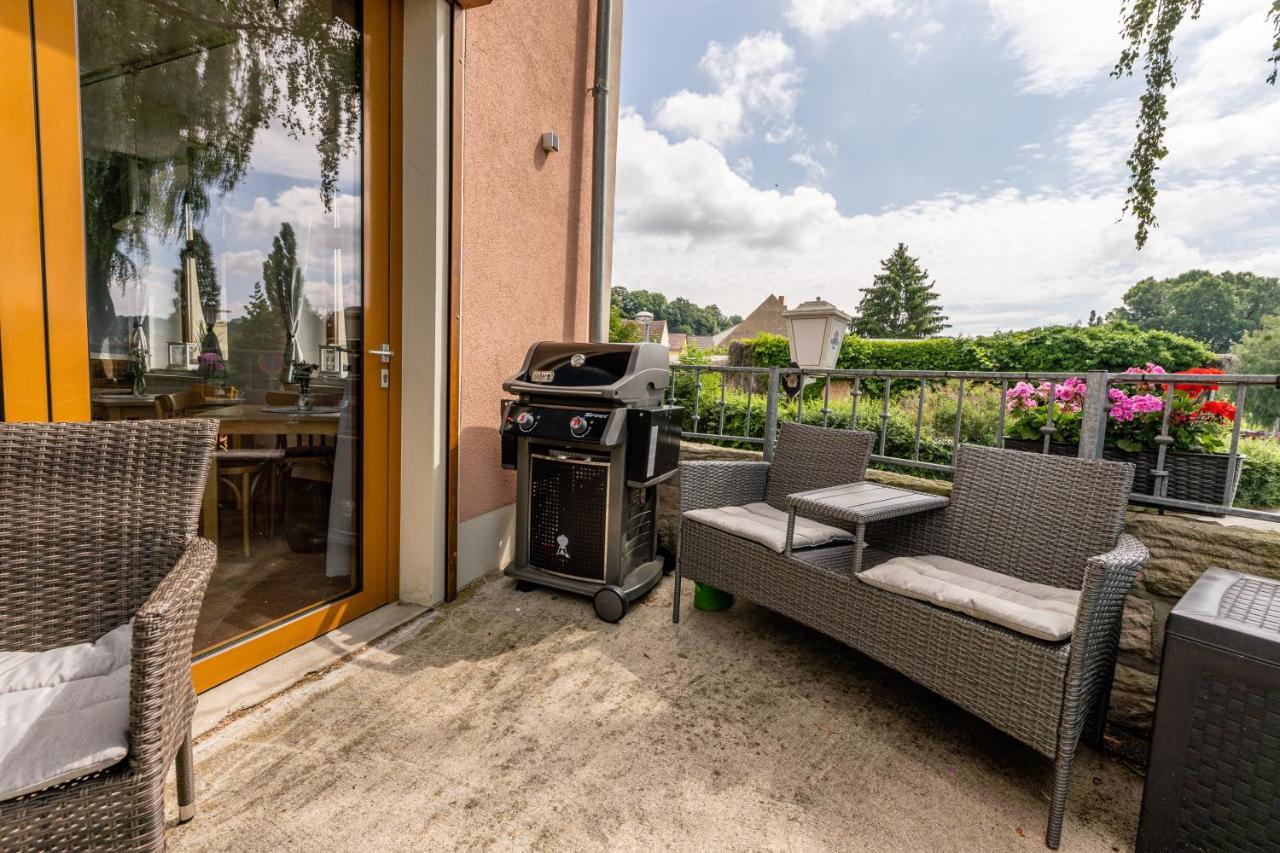 Elbpension & Ferienwohnung Saechsische Schweiz ピルナ エクステリア 写真