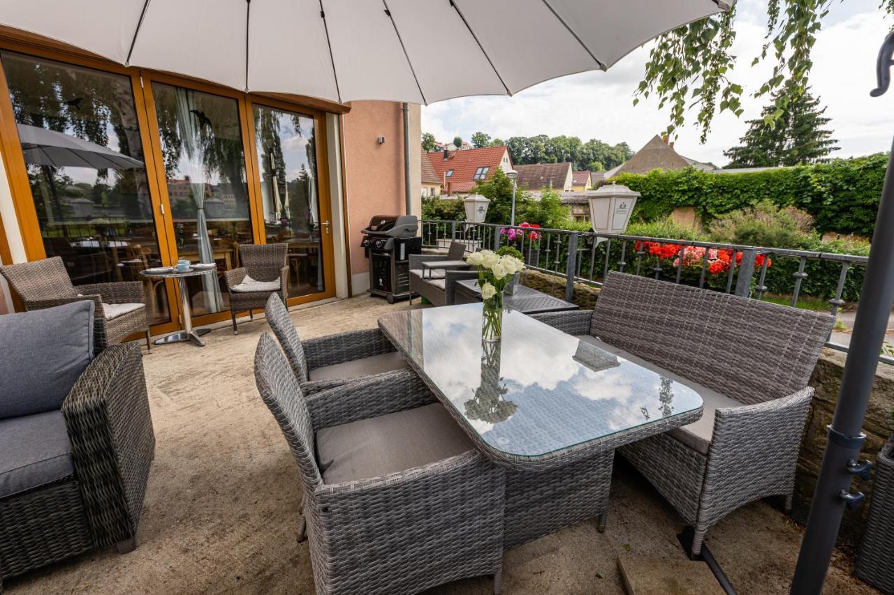 Elbpension & Ferienwohnung Saechsische Schweiz ピルナ エクステリア 写真