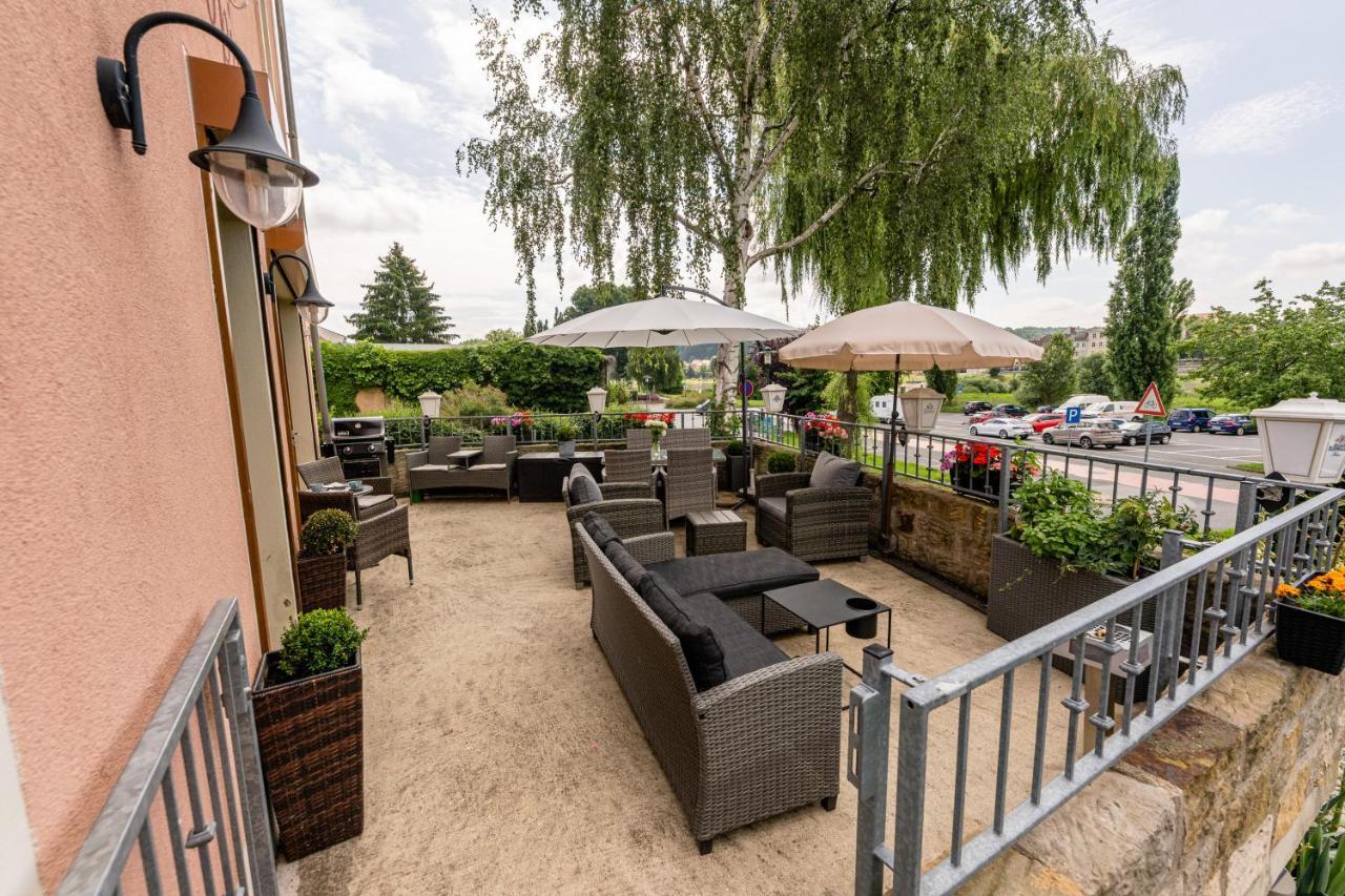 Elbpension & Ferienwohnung Saechsische Schweiz ピルナ エクステリア 写真